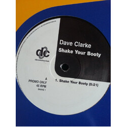 Dave Clarke Shake Your Booty USED VINYL 12INCH 45 RPM PROMO