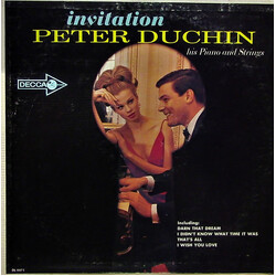 Peter Duchin, His Piano And Strings Invitation Vinyl LP USED