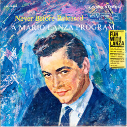 Mario Lanza A Mario Lanza Program Vinyl LP USED