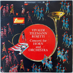 Antonio Vivaldi / Georg Philipp Telemann / Antonio Rosetti Concerti For Horn And Orchestra Vinyl LP USED