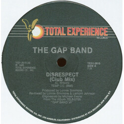 The Gap Band Disrespect USED VINYL 12INCH 33 S RPM