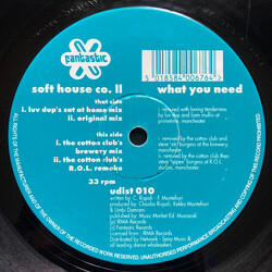 Soft House Company What You Need USED VINYL 12INCH 33 S RPM