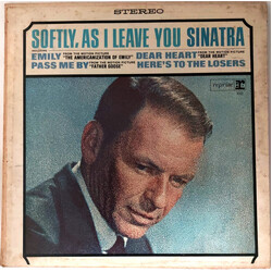 Frank Sinatra Softly, As I Leave You Vinyl LP USED