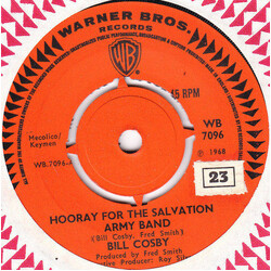 Bill Cosby Hooray For The Salvation Army Band / Ursalena USED VINYL 7INCH 45 RPM