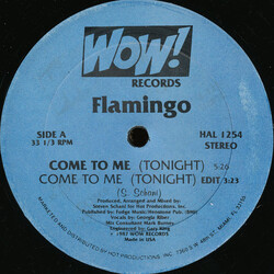 Flamingo Come To Me (Tonight) USED VINYL 12INCH 33 S RPM