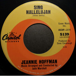 Jeannie Hoffman Sing Hallelujah / Frankie & Johnny USED VINYL 7INCH