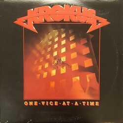 Krokus One Vice At A Time Vinyl LP USED