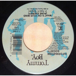 Information Society What's On Your Mind / Walking Away USED VINYL 7INCH 45 RPM SINGLE