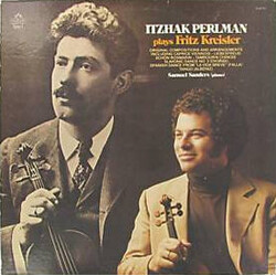 Itzhak Perlman Itzhak Perlman Plays Fritz Kreisler Vinyl LP USED