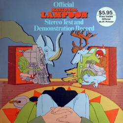 National Lampoon Official National Lampoon Stereo Test And Demonstration Record Vinyl LP USED