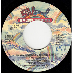 Manny Oquendo / Libre Traicionera USED VINYL 7INCH 45 RPM PROMO