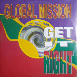 Global Mission Get It Right USED VINYL 12INCH 45 RPM