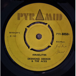Desmond Dekker & The Aces / Beverley's All Stars Israelites / The Man USED VINYL 7INCH 45 RPM SINGLE