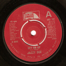 Jazzy Dee Get On Up USED VINYL 7INCH 45 RPM SINGLE
