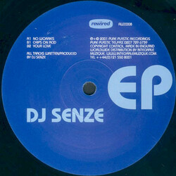 DJ Senze DJ Senze EP USED VINYL 12INCH EP