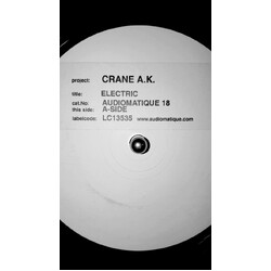 Crane A.K. Electric USED VINYL 12INCH WHITE LABEL