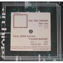 Pavel Kostiuk / Mustang The New Season Part One USED VINYL 12INCH 33 S RPM