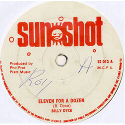 Billy Dice / Keith Poppin Eleven For A Dozen / Some Day Girl USED VINYL 7INCH 45 RPM