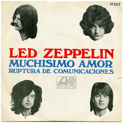 Led Zeppelin Muchisimo Amor / Ruptura De Comunicaciones USED VINYL 7INCH 45 RPM SINGLE