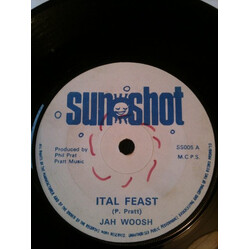 Jah Woosh Ital Feast USED VINYL 7INCH