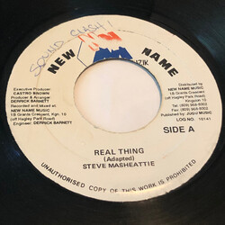Steve Machete Real Thing USED VINYL 7INCH 45 RPM