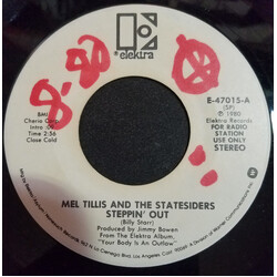 Mel Tillis / The Statesiders (2) Steppin' Out / Whiskey Chasin' USED VINYL 7INCH 45 RPM SINGLE