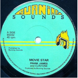 Frank James (4) / Clintones Movie Star USED VINYL 7INCH 45 RPM
