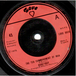 Honey Boy / Ullet The Ten Commandment Of Man / The Eleven Commandment Of Woman USED VINYL 7INCH 45 RPM SINGLE