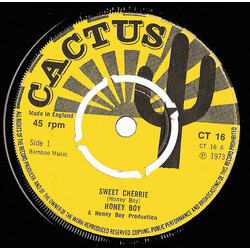 Honey Boy Sweet Cherrie USED VINYL 7INCH SINGLE
