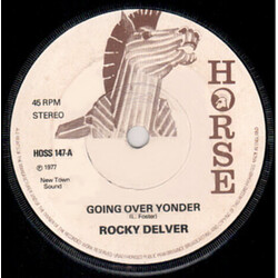 Rocky Delvar Going Over Yonder USED VINYL 7INCH 45 RPM