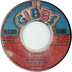 Ruddy Thomas / Marcia Aitken / Joe Gibbs & The Professionals Emotion / Dub Motion USED VINYL 7INCH 45 RPM