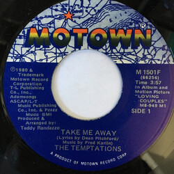 The Temptations Take Me Away USED VINYL 7INCH 45 RPM