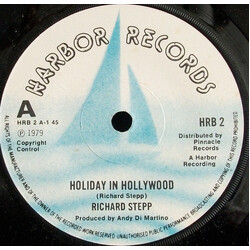 Richard Stepp Holiday In Hollywood USED VINYL 7INCH 45 RPM