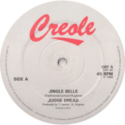 Judge Dread Jingle Bells USED VINYL 12INCH 45 RPM REISSUE