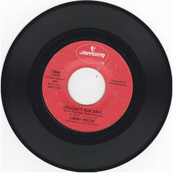 Lenny Welch You Can't Run Away / Halfway To Your Arms USED VINYL 7INCH 45 RPM SINGLE