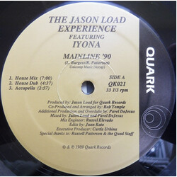 Jason Load / Iyona Mainline '90 USED VINYL 12INCH 33 S RPM