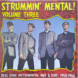 Various Strummin' Mental! Volume Three - Real Gone Instrumental R&R & Surf: 1958-1966 Vinyl LP USED