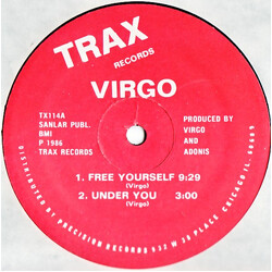 Virgo Free Yourself USED VINYL 12INCH 33 S RPM