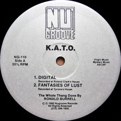 K.A.T.O. (2) 6:15 PM / Digital USED VINYL 12INCH 33 S RPM