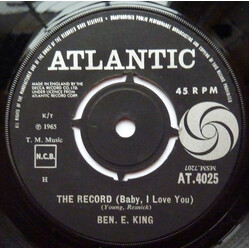 Ben E. King The Record (Baby, I Love You) USED VINYL 7INCH 45 RPM SINGLE