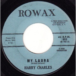 Harry Charles (3) My Laura USED VINYL 7INCH 45 RPM SINGLE