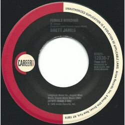 Brett James Female Bonding USED VINYL 7INCH 45 RPM SINGLE