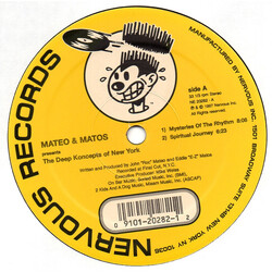Mateo & Matos The Deep Koncepts Of New York USED VINYL 12INCH 33 S RPM