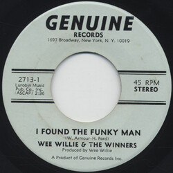 Wee Willie / The Winners I Found The Funky Man / Teenage Love Affair USED VINYL 7INCH 45 RPM