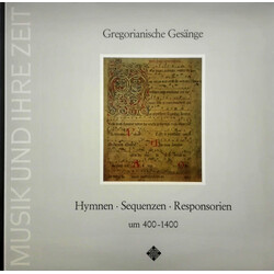 Capella Antiqua München Gregorianische Gesänge - Hymnen • Sequenzen • Responsorien Um 400-1400 Vinyl LP USED