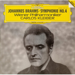 Johannes Brahms / Wiener Philharmoniker / Carlos Kleiber Symphonie No. 4 Vinyl LP USED