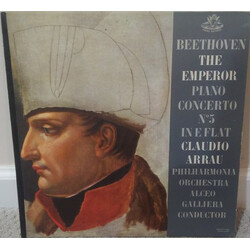 Ludwig van Beethoven / Claudio Arrau / Alceo Galliera / Philharmonia Orchestra Piano Concerto No. 5 In E Flat Major, Op. 73, "Emperor" Vinyl LP USED