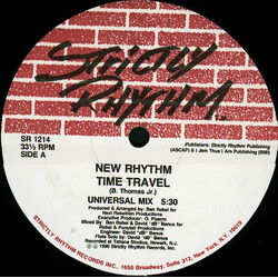 New Rhythm Time Travel USED VINYL 12INCH 33 S RPM
