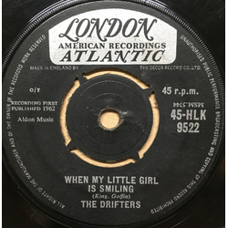 The Drifters When My Little Girl Is Smiling Vinyl 7" USED