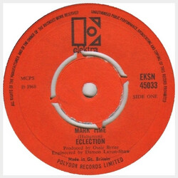 Eclection Mark Time USED VINYL 7INCH 45 RPM SINGLE
